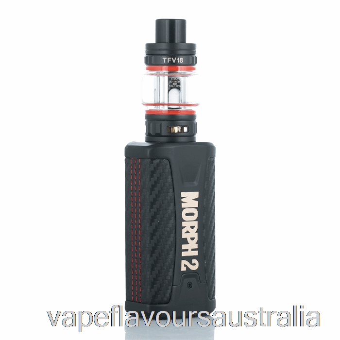 Vape Nicotine Australia SMOK MORPH 2 230W Starter Kit Black Carbon Fiber